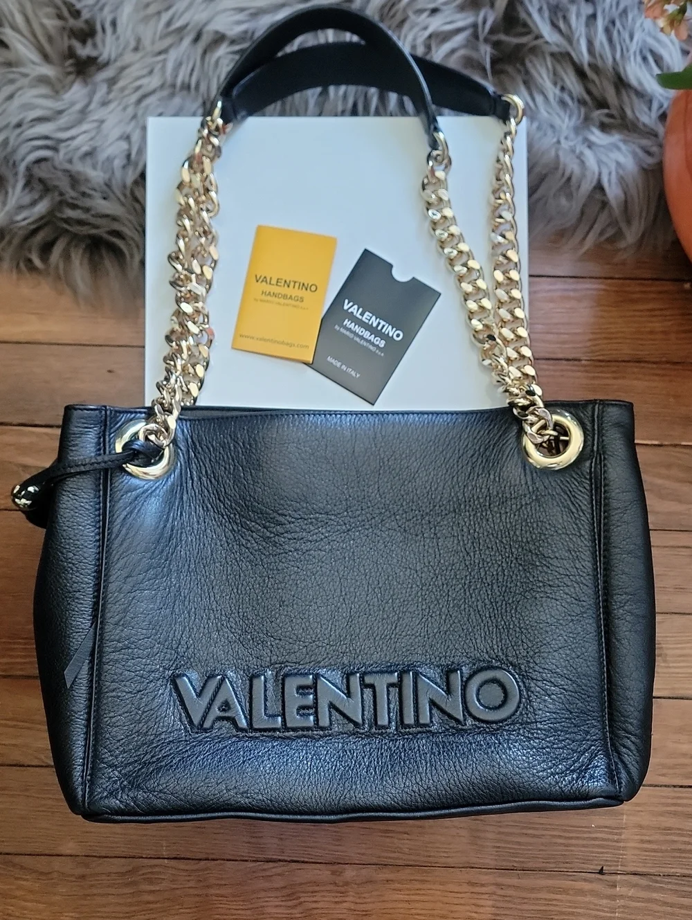 Valentino Black Handbag